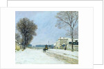 Winter, Snow Effect, 1876 by Alfred Sisley
