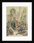 Italian Emigrants at Gare Saint-Lazare by Henri Meyer