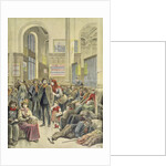 Italian Emigrants at Gare Saint-Lazare by Henri Meyer