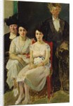 The Capelle Family, 1919 by Jacques-Emile Blanche