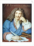 Portrait of Moliere by French School
