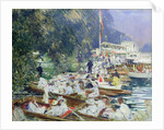 The Regatta by Jacques-Emile Blanche