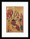Icon depicting the Nativity by Greek School