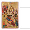 Icon depicting the Nativity by Greek School