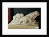 Copy of a sculpture of bisons, from Le Tuc-d'Audoubert, Magdalenian by School French