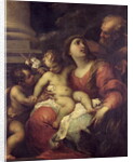The Holy Family by Valerio Castello