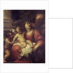 The Holy Family by Valerio Castello