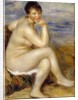 Bather Seated on a Rock, 1882 by Pierre Auguste Renoir