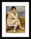 Bather Seated on a Rock, 1882 by Pierre Auguste Renoir