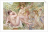 Study for the Large Bathers, 1885-1901 by Pierre Auguste Renoir