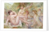 Study for the Large Bathers, 1885-1901 by Pierre Auguste Renoir