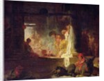 The Washerwomen, c.1759 by Jean-Honore Fragonard