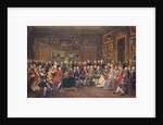 Reading of Voltaire's tragedy 'L'Orphelin de la Chine' in 1755 in the salon of Madame Geoffrin, 1812 by Anicet-Charles Lemonnier