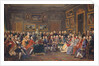 Reading of Voltaire's tragedy 'L'Orphelin de la Chine' in 1755 in the salon of Madame Geoffrin, 1812 by Anicet-Charles Lemonnier