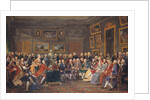 Reading of Voltaire's tragedy 'L'Orphelin de la Chine' in 1755 in the salon of Madame Geoffrin, 1812 by Anicet-Charles Lemonnier