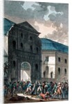 The Pillage of the Saint-Lazare Convent, 13th July 1789 by Jean-Francois Janinet