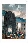 The Pillage of the Saint-Lazare Convent, 13th July 1789 by Jean-Francois Janinet