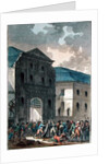 The Pillage of the Saint-Lazare Convent, 13th July 1789 by Jean-Francois Janinet