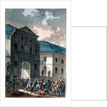 The Pillage of the Saint-Lazare Convent, 13th July 1789 by Jean-Francois Janinet