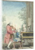 Leopold Mozart and his Children Wolfgang Amadeus and Maria Anna 1764 by Louis Carrogis Carmontelle
