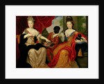 Portrait of Francoise-Marie de Bourbon and Louise-Francoise de Bourbon by Philippe Vignon