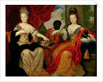 Portrait of Francoise-Marie de Bourbon and Louise-Francoise de Bourbon by Philippe Vignon