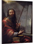 Moses and the Tablets of the Law by Claude Vignon