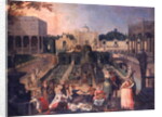 A Feast in the park of the Duke of Mantua, c.1595 by Sebastian Vrancx