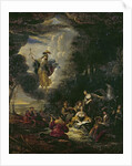 Athena visiting the Muses by Jacob Willemsz de Wet or Wett