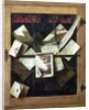 Trompe l'oeil with letters and notebooks, 1665 by Cornelis Norbertus Gijsbrechts
