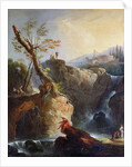 The Waterfall, 1773 by Claude Joseph Vernet