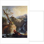 The Waterfall, 1773 by Claude Joseph Vernet