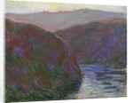 The Creuse Valley, Evening Effect, 1889 by Claude Monet