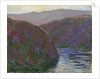 The Creuse Valley, Evening Effect, 1889 by Claude Monet