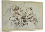 Study for the Death of Sardanapalus, 1864 by Ferdinand Victor Eugene Delacroix