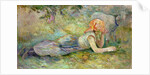 Shepherdess Resting, 1891 by Berthe Morisot