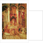 Procession in a Church by Jean-Baptiste Isabey