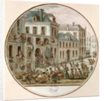 The Reveillon Riot of April, 1789 by French School