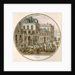 The Reveillon Riot of April, 1789 by French School
