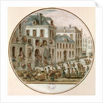 The Reveillon Riot of April, 1789 by French School