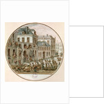 The Reveillon Riot of April, 1789 by French School