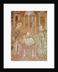 The Baptism of St. Paul by Ananias by Byzantine School