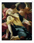Mary Magdalene Carried by Angels, 17th century by Simon Vouet