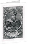 Portrait of Avicenna Reading by French School