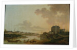 View of the Cotton Factory from the the Motte Sanguin at Orleans, 1825 by Jean Louis Rabigot