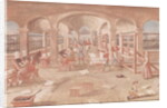 Interior of a Printing Works in the 16th Century by French School