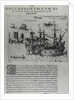 Naval combat between the Dutch and the Spanish off the coast of Manila by Dutch School
