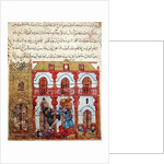 Ms c-23 f.99a, Thief taking his Loot by Persian School