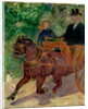 Cob Harnessed to a Cart, 1900 by Henri de Toulouse-Lautrec