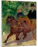 Cob Harnessed to a Cart, 1900 by Henri de Toulouse-Lautrec